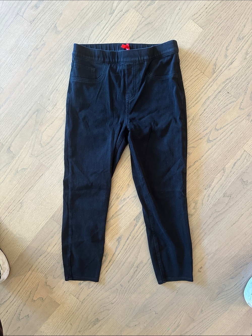 SPANX Black Knit Jogger Pants